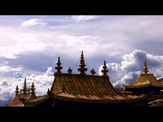 Templul Jokhang din Lhassa, capitala buddhismului tibetan