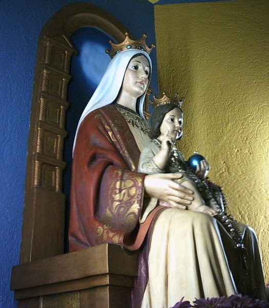 Statuia Fecioarei Maria din Coromoto. Autor Guillermo Ramos Flamerich. Sursă Wikipedia.