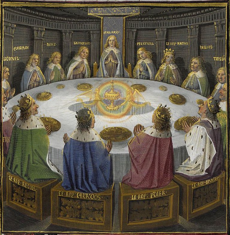 800px-Holy-grail-round-table-bnf-ms_fr-116F-f610v-15th-detail