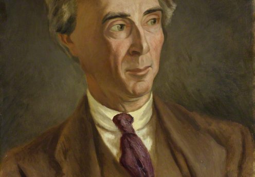 NPG 4832; Bertrand Arthur William Russell, 3rd Earl Russell by Roger Fry