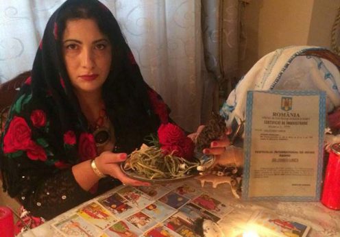 Vrajitoarea Florica in ritual